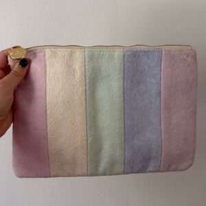 Stoney Clover Lane Mermaid Rainbow Terry Flat Pouch